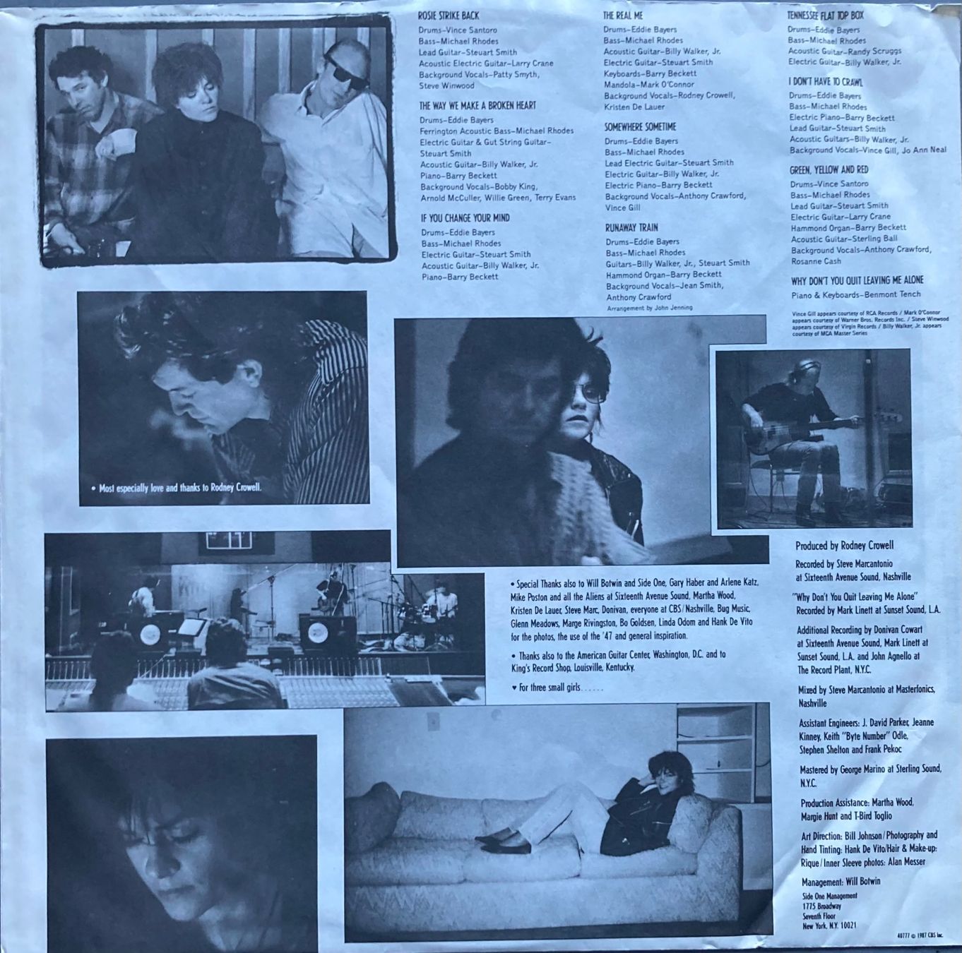 Dischi in vinile: ROSANNE CASH - KING'S RECORD SHOP – Usato da Poliez-Pittet venduto da Newtown-Records 2