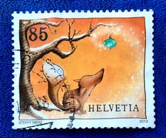 Nr.1484A FUCHS  Sondermarken Weihnachten GESTEMPELT 2013  ﻿