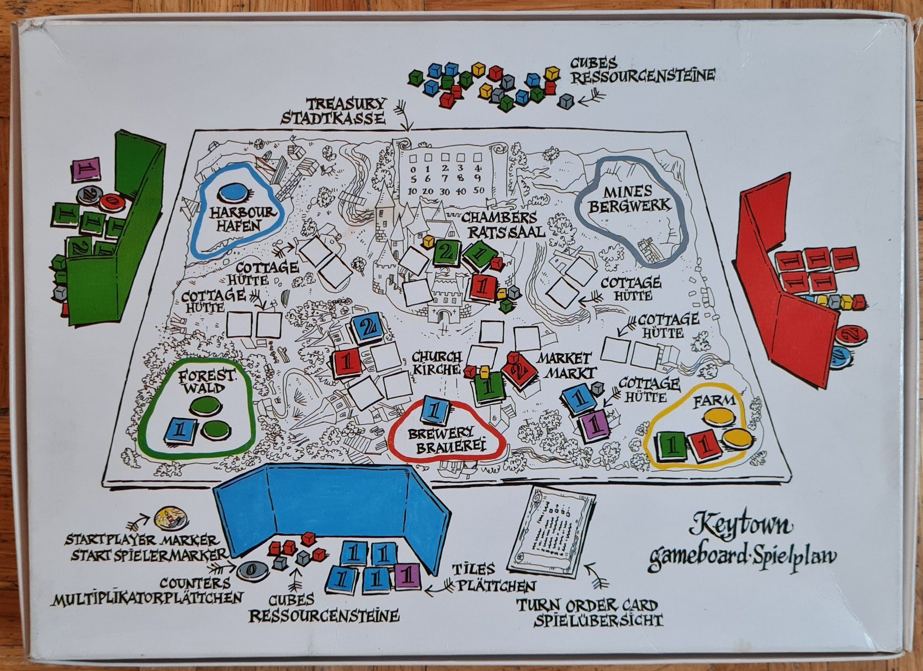 Giochi: Brettspiel "Keytown" – Usato da Zürich venduto da Desmond01 1