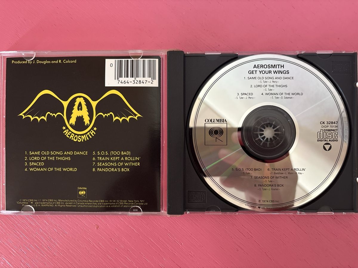 CDs: Aerosmith - Get Your Wings – D'occasion à Lützelflüh-Goldbach par Deiv4 2