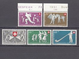 SBK B51 - B55 postfrisch