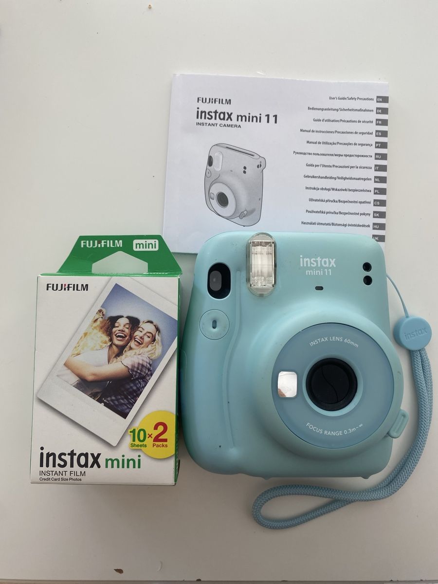 Fujifilm Fotocamera: Fujifilm Instax Mini 11 hellblau – Usato da Zürich venduto da ham_kbs6