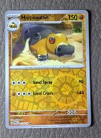 Original Reverse Holo Hippowdon Pokémon Karte - Top Zustand