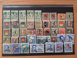 CH-PJ Briefmarken gestempelt Zustand gemäss Bild C11
