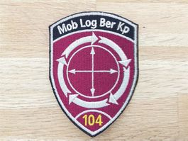 Badge Mob Log Ber Kp 104 bordeaux