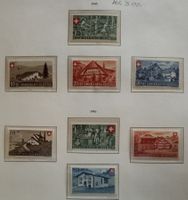 1945-1963, Patria 12 Leuchtturm Blätter postfrisch Kt. 300