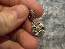 Pandora RARITÄT 14K GOLD Medaillon ✨ Lebensbaum (Bicolor) 💛