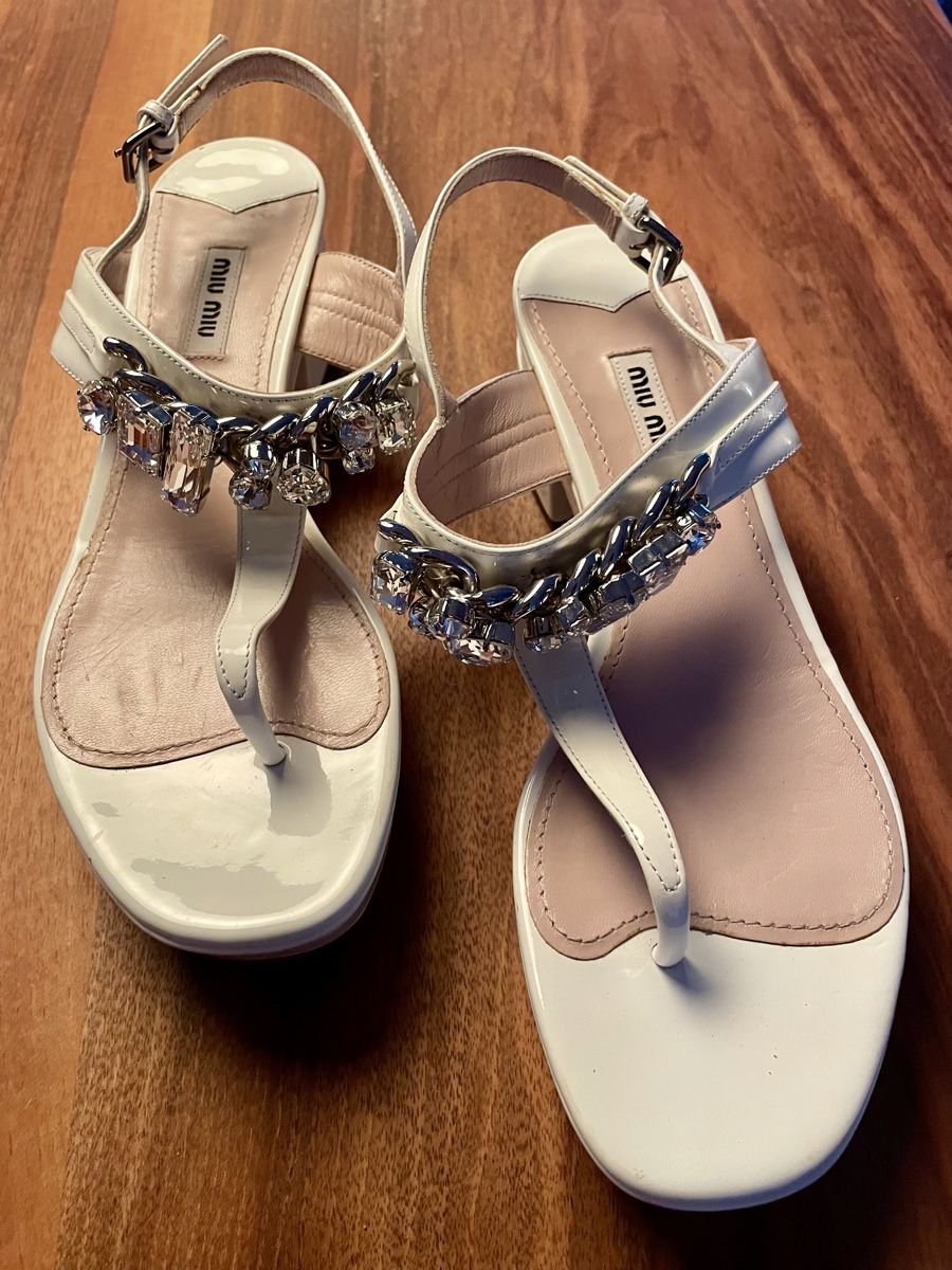 Miu Miu Scarpe da donna: Miu Miu Sandalen, Gr. 39,  Top! – Usato da Gockhausen venduto da AnneT07 1