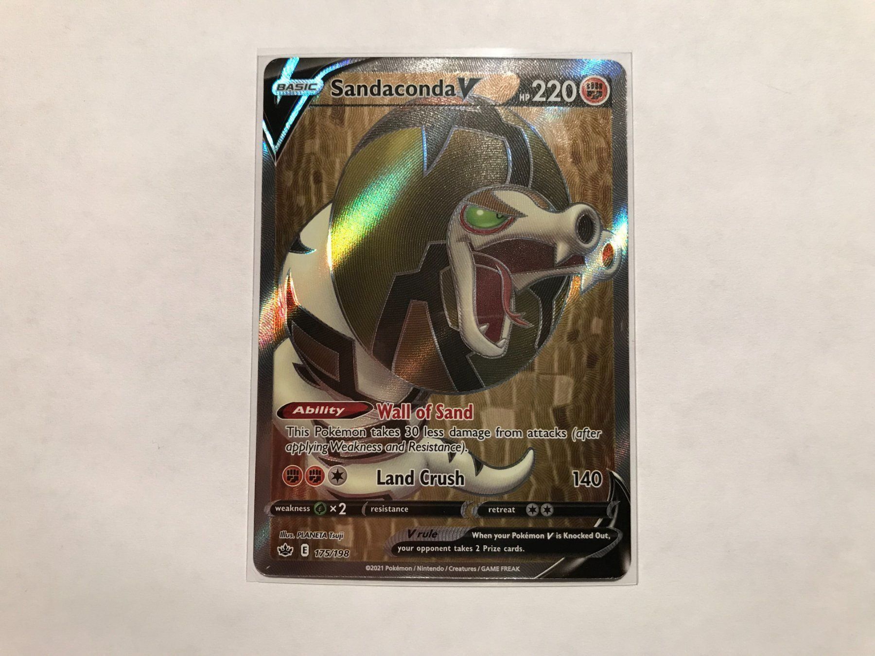 Pokémon Carte collezionabili: Sandaconda VFullArt EN – Nuovo (secondo la descrizione) da Hagendorn venduto da Pokecollectorch