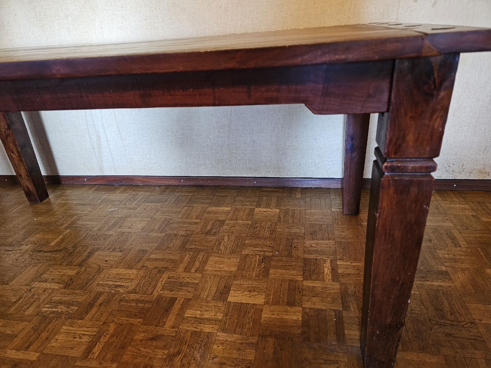 Tavoli: table  chaise  banquette bois massif – Usato da Yverdon-les-Bains venduto da mancheacoulles 1
