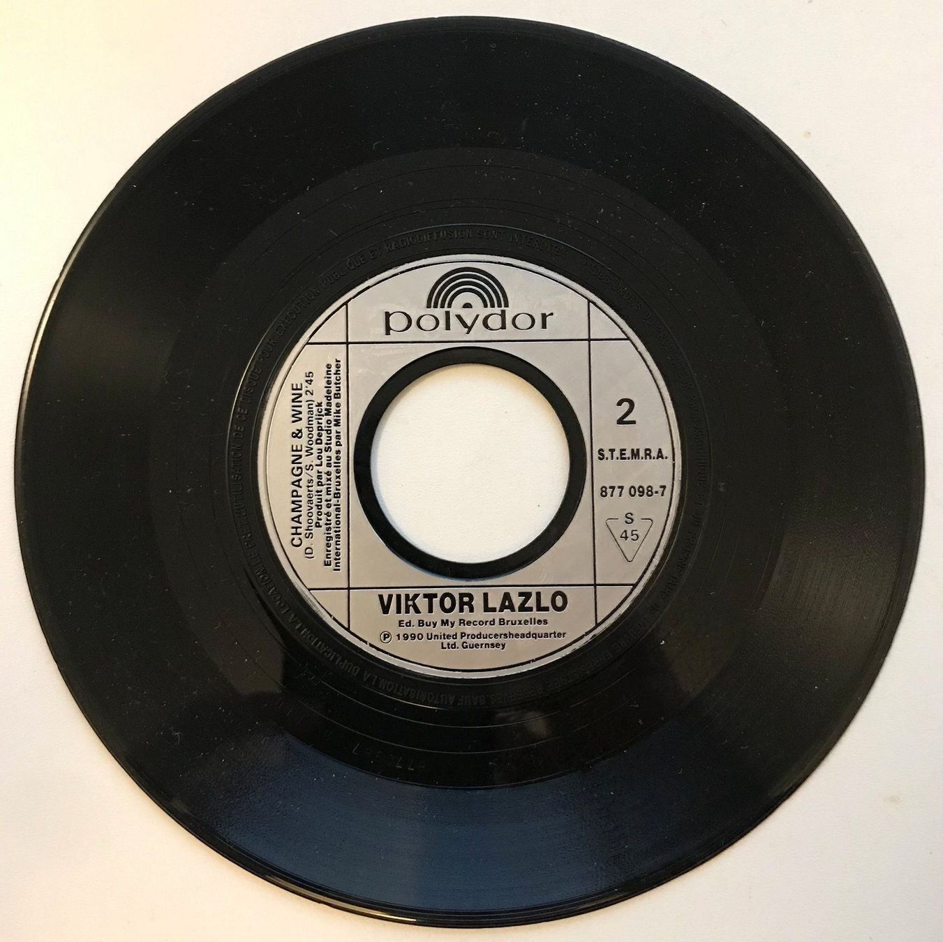 Dischi in vinile: VIKTOR LAZLO (Single, 7") Ansiedad – Usato da Zürich venduto da Tarafo5 3