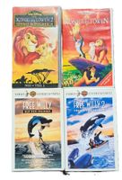 VHS Videokassen Kinderfilme im Paket 4 Stück / Set 1