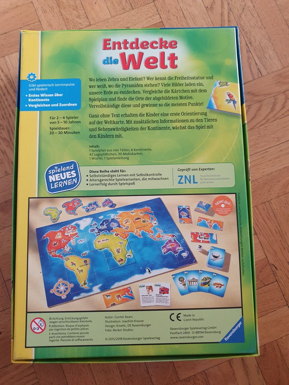 Ravensburger Giochi: Ravensburger Spiel Entdecke die Welt – Nuovo (secondo la descrizione) da Genève venduto da sve_kk28 1