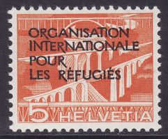 OIR SBK-Nr. 1 (Technik und Landschaft 1950) postfrisch **