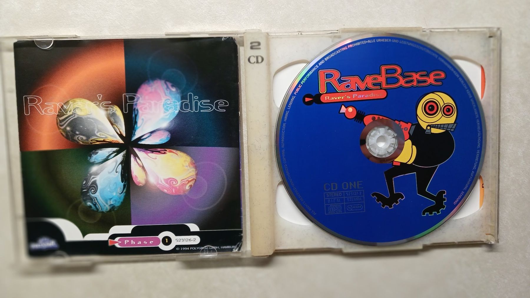 CD: RAVEBASE (Phase1) Doppel CD – Usato da hinwil venduto da tho_j6kz 1