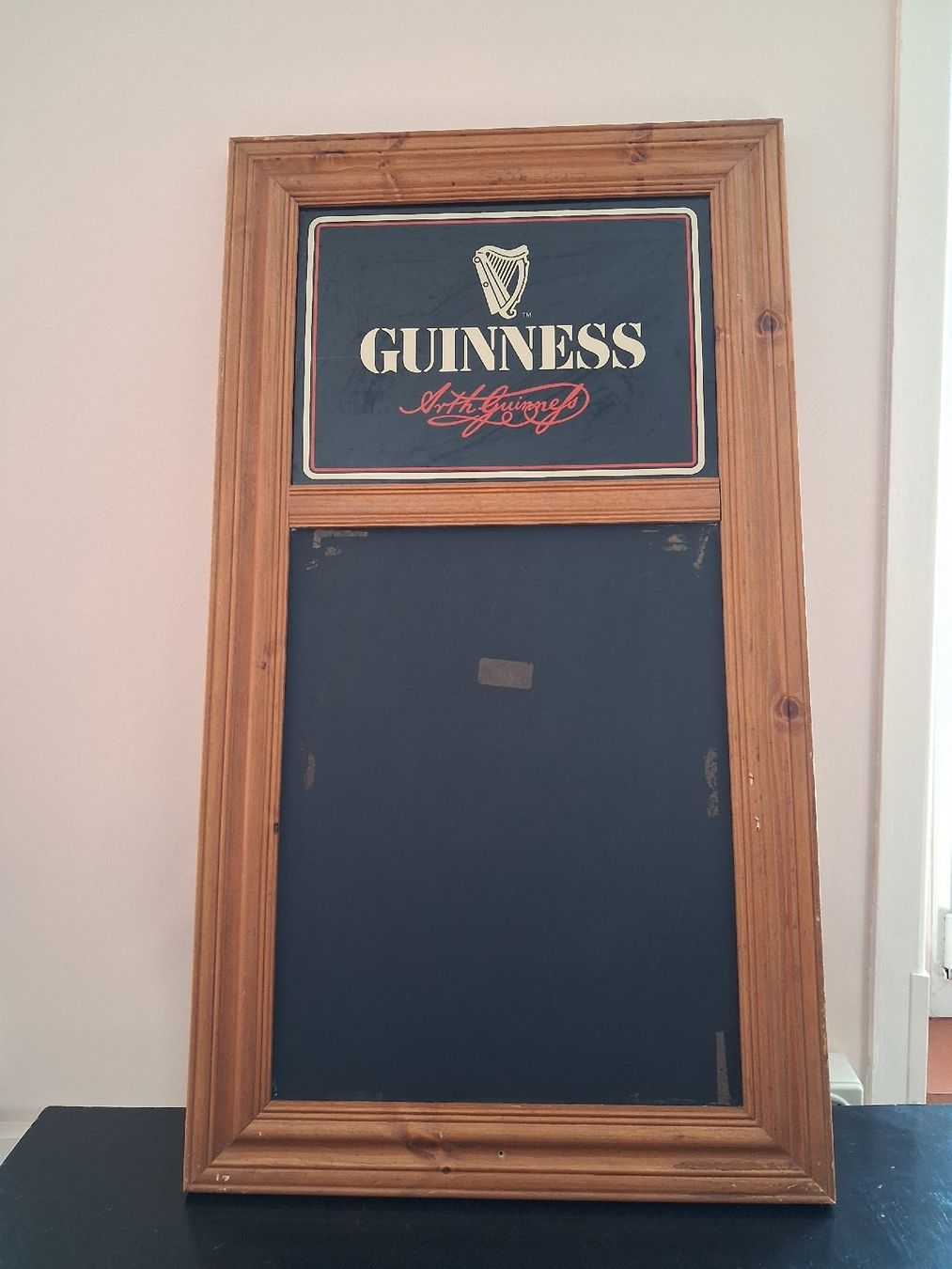 Lavagne: Tableau ardoise Guiness – Usato da La Chaux-de-Fonds venduto da inf_g6tk