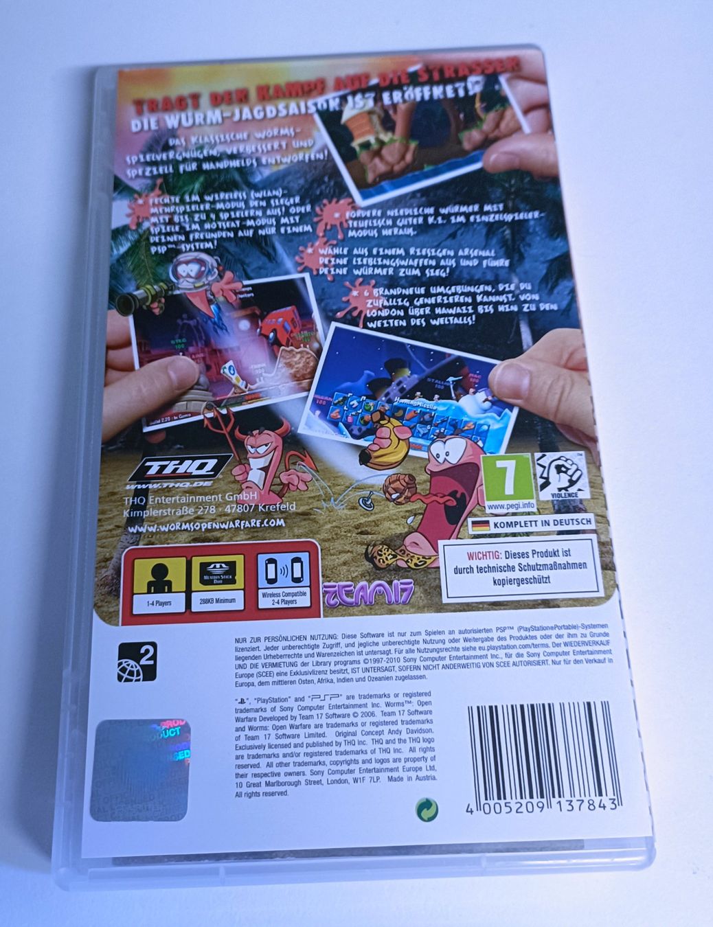 Sony Jeux: Worms Open Warfare | PSP – D'occasion à Köniz par Gamecollect 2