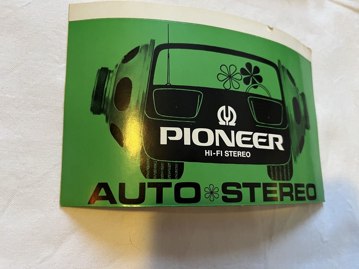 Sticker: Pioneer Sticker Vintage – Nuovo (secondo la descrizione) da bretzwil venduto da nightflasher