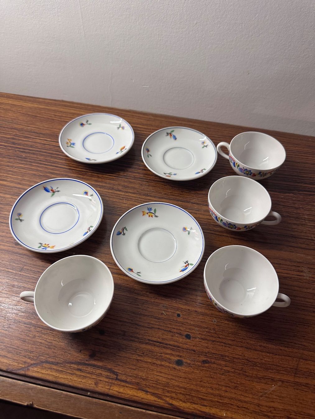 Tassen: Service à moka Langenthal, décor moderniste, 1939 – Gebraucht aus Lausanne von jul_v9ht 5