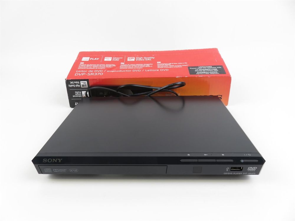 Sony DVD-Player DVP-SR370 (Neu und originalverpackt) in für CHF 28 ...