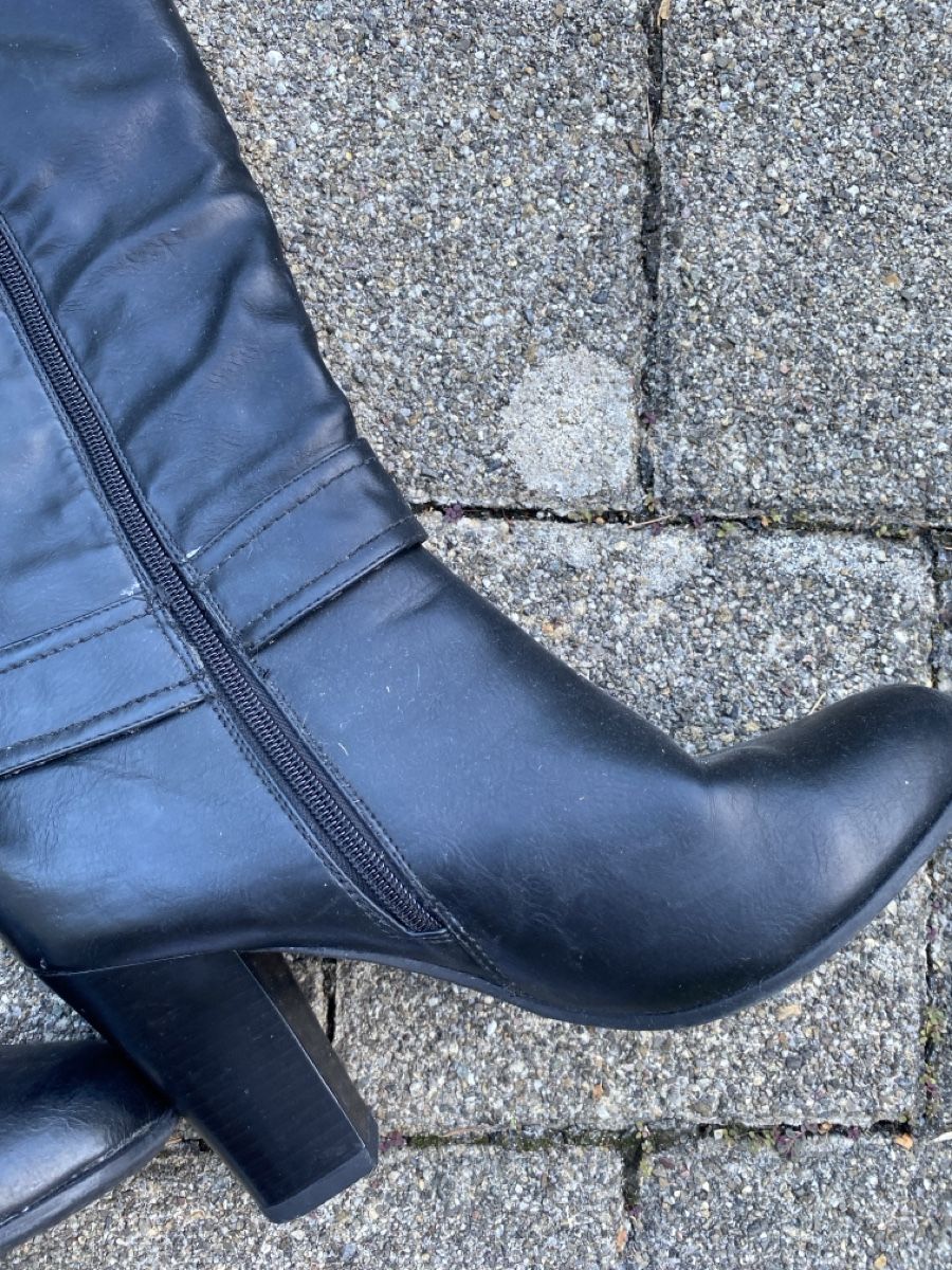Scarpe da donna: Stiefel mit Absatz, Catwalk, Echtleder – Usato da Biberstein venduto da koempossible 2