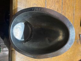 Moule chocolat ancien pied œuf 12cm
