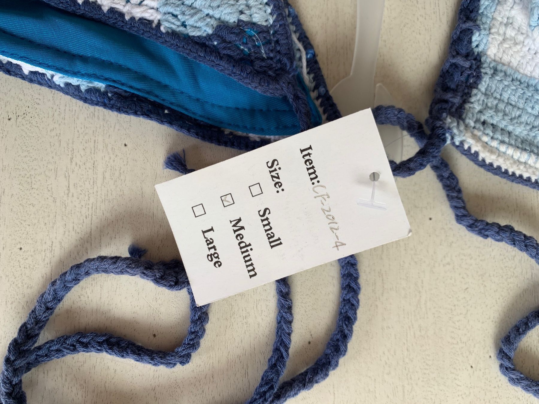 Costumi da bagno & Bikini: BIKINI 100% HANDMADE CROCHET, GR. MEDIUM – Nuovo (secondo la descrizione) da Rüschlikon venduto da 21moje 3
