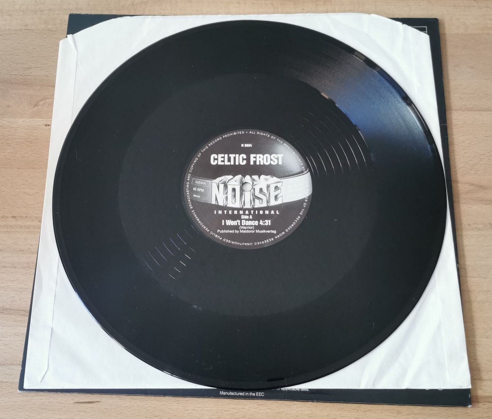 Schallplatten: CELTIC FROST: I won't dance 12" Hellhammer Samael Coroner – Gebraucht aus Münchwilen TG von Swb 2
