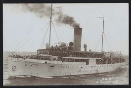 Foto-AK Max Dreblow, Stettin: Dampfer Od