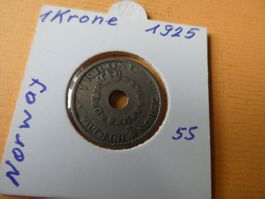 Norwegen 1925, 1 Krone