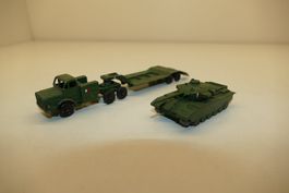 Lesney: Panzertransport mit Panzer Einheit 2