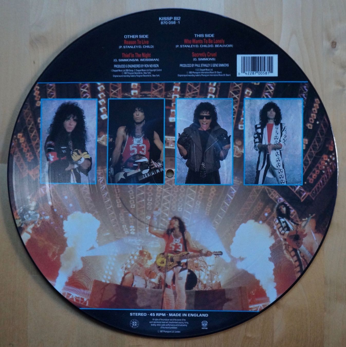 Dischi in vinile: Kiss - Reason To Live – Usato da Schindellegi venduto da woneschi 1