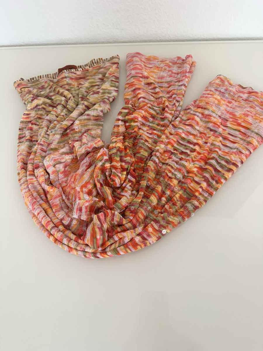 Missoni Pantaloni: Missoni Hose mit Pailletten, gemustert – Nuovo (secondo la descrizione) da Zürich venduto da Mona-L 2