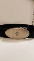 Versace Gürtel Leder Schwarz Made in Italy, Grösse 95/38