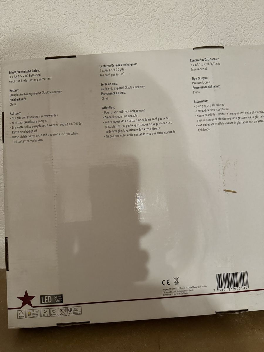 Coop Tutte le decorazioni: Deco lumineuse de Noël Led – Nuovo e nell'imballaggio originale da Montsevelier venduto da ber_88db 1