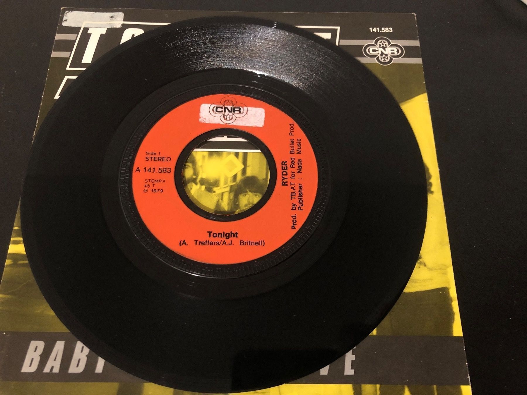 Dischi in vinile: Ryder - Tonight 7“ Vinyl – Usato da Schübelbach venduto da Klabauterli 2