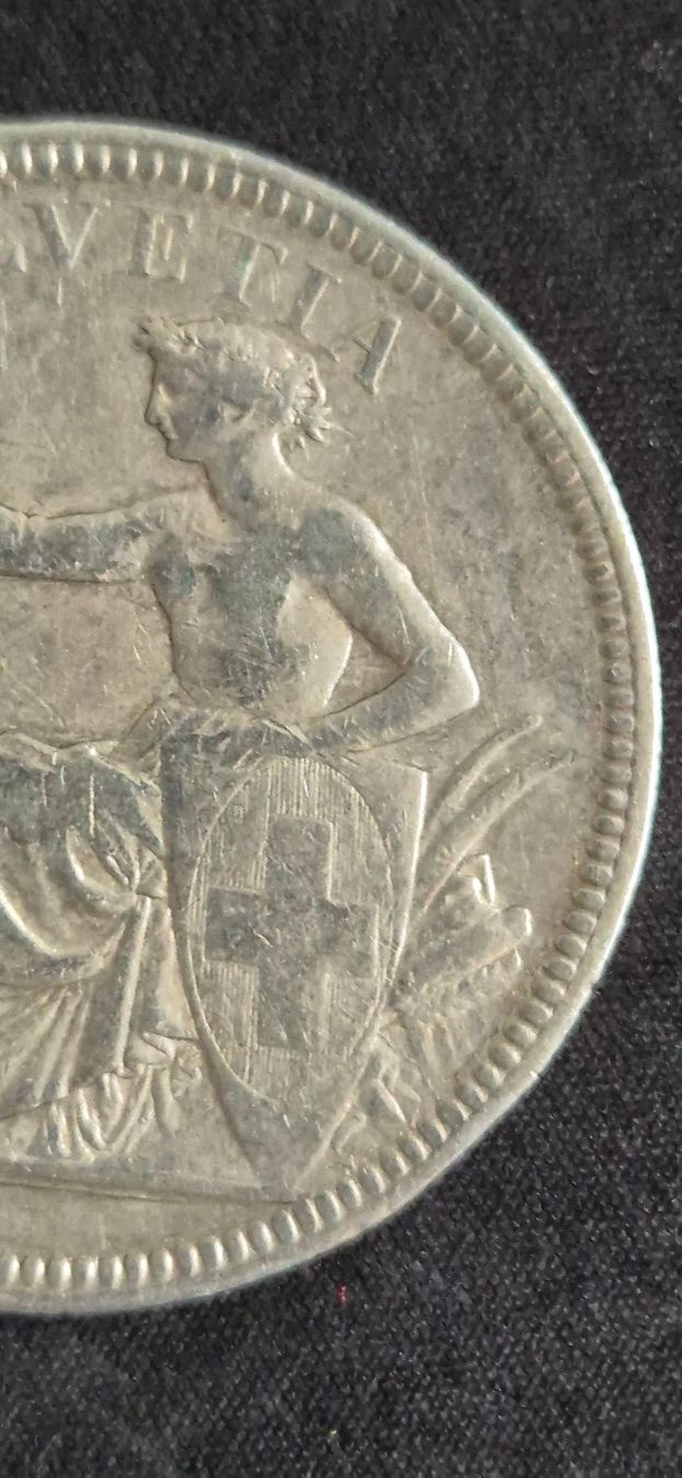 Tutti le monete: 5 Franken 1874 – Usato da Kaiseraugst venduto da Collect-A-Con 5
