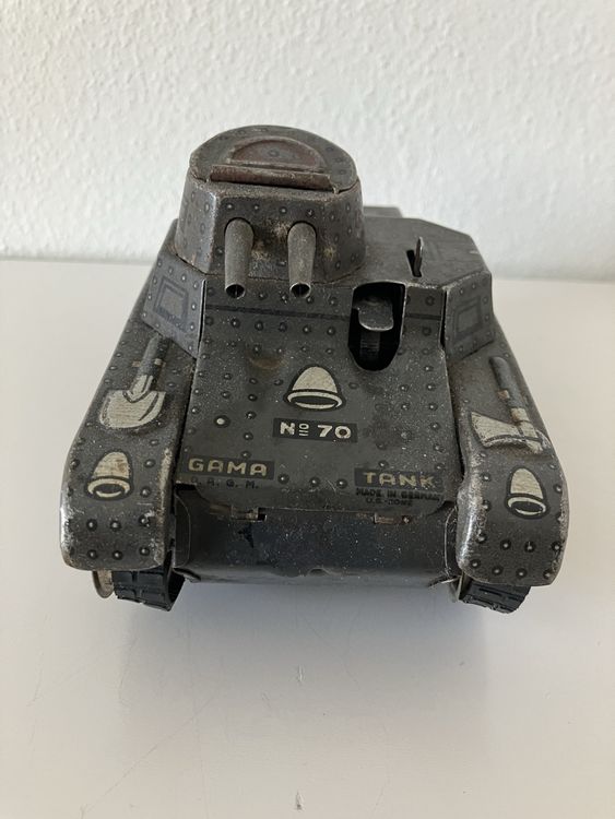 GAMA Tank N70 Blechspielzeug, Vintage Rarität ! 7