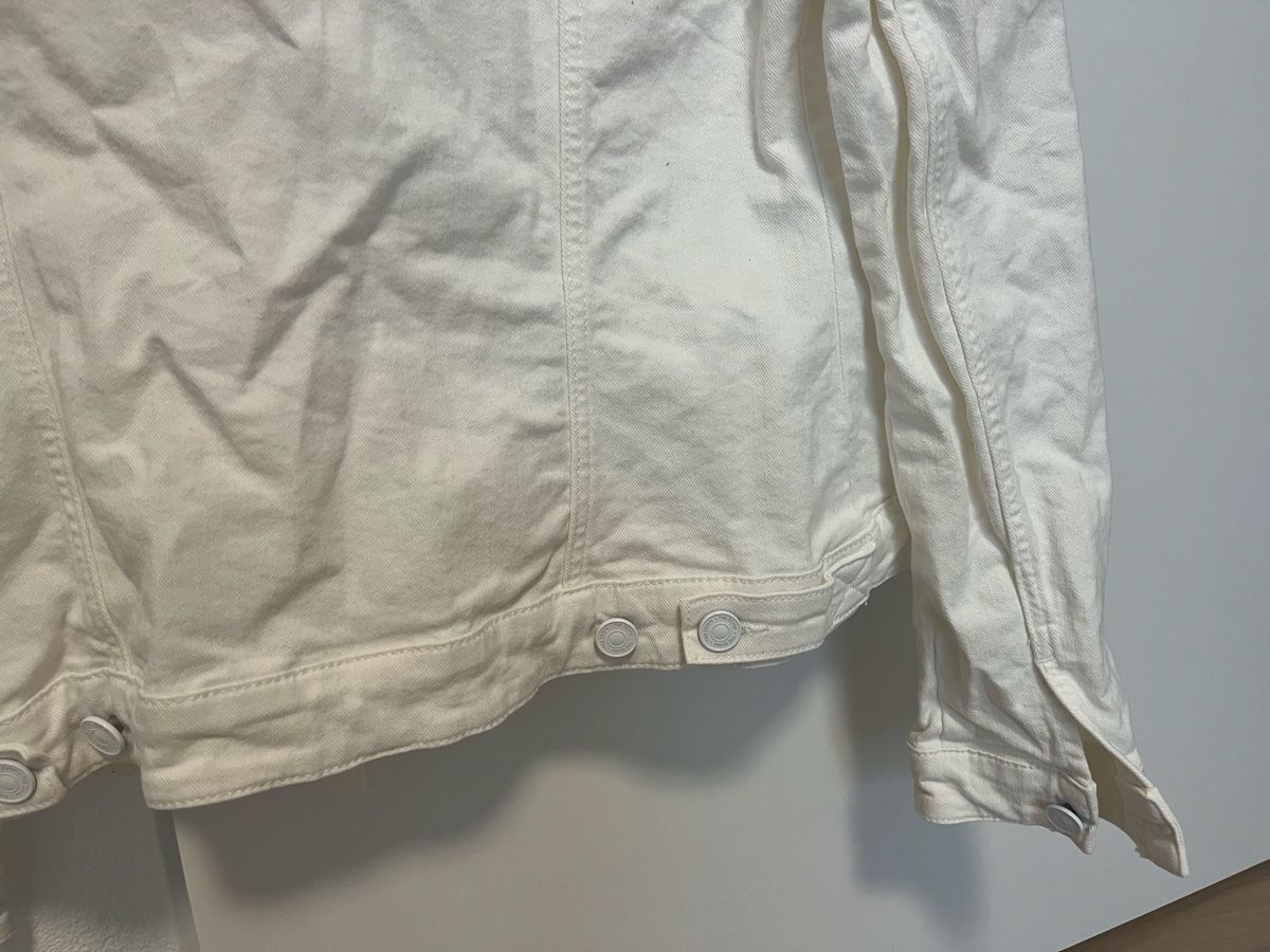 C&A Giacche: Jeansjacke weiss S neu – Nuovo (secondo la descrizione) da Birrwil venduto da vanyboo 3