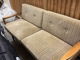 Vintage Sofa-Bett Skandinavischer Stil – 1960er