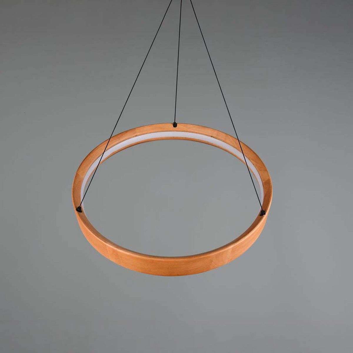 Kronleuchter & Deckenlampen: LED Pendelleuchte, Holz,50 cm Ø – Neu (gemäss Beschreibung) aus Kreuzlingen von Smart-Light 6