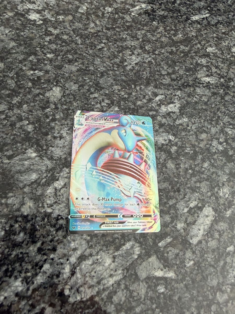 Pokémon Carte collezionabili: Pokémon Lapras VMAX 050/202 – Usato da Liestal venduto da arl_6tv7