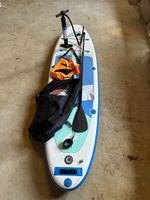SUP F2 Aufblasbar -Komplettset mit Paddel, Pumpe & Tasche