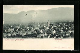 AK Altstätten, Stadtpanorama, 1901