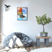 5D Diamant Painting Bilder Malerei Set Zauberbaum Wall Décor