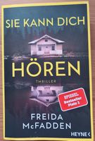 Buch Sie kann dich hören Freida McFadden Thriller neu