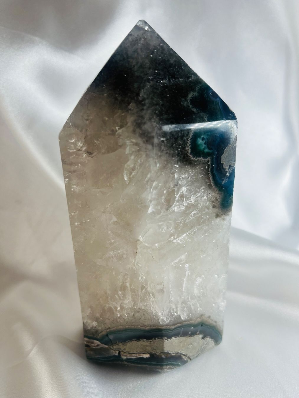 Minerali & Pietre curative: Amethyst Kristall Turm - 14cm, 797g – Nuovo e nell'imballaggio originale da Zürich venduto da unique2010 2