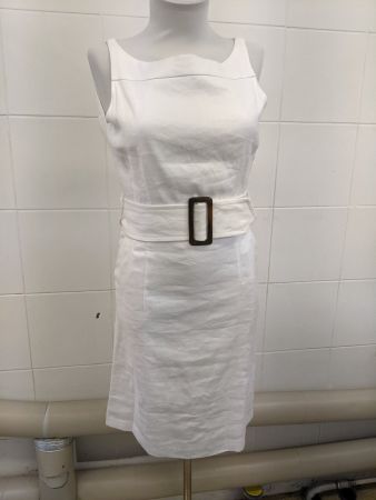 Leinen / Viscose  Sommerkleid Gr 36