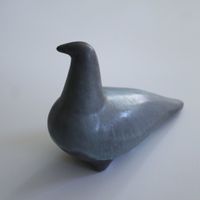 wunderschöne Kunstkeramik-Taube - Vogel, Kunsthandwerk