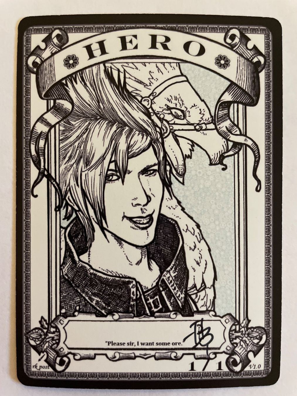 Magic The Gathering Carte collezionabili: MTG - Hero Token - Signed by RKpost – Usato da Basel venduto da Melchior5